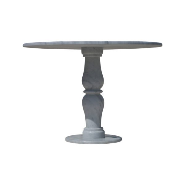 Fishery glazed polished marble mosaic circular table