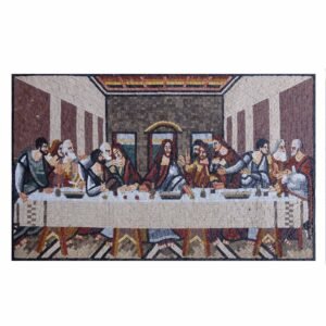 Friendship Marble Stone Mosaic Art