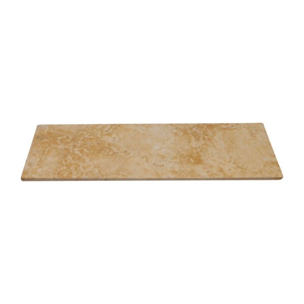 Glazed polished Dark Yellow LimeStone Balustrade Sills