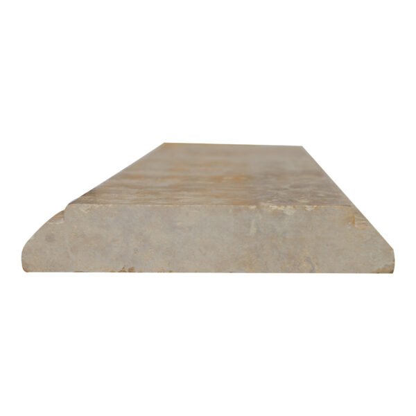 Glazed polished Dark Yellow LimeStone Balustrade Sills