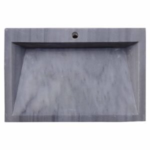 Glazed polished Grey Marble Wash Basin
