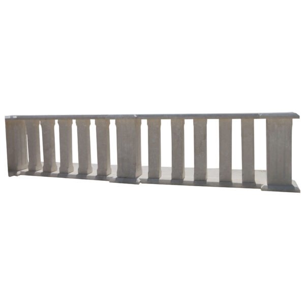 Glazed polished White LimeStone Balustrade Sills