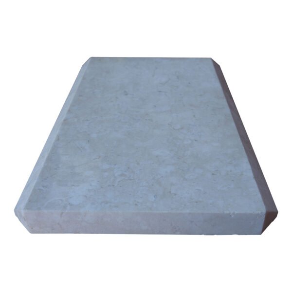 Glazed polished White Limestone Quoins