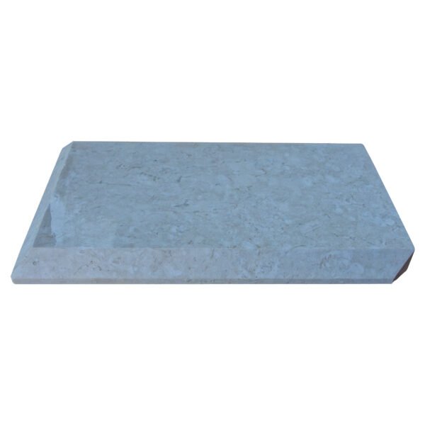 Glazed polished White Limestone Quoins
