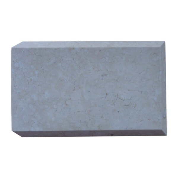 Glazed polished White Limestone Quoins