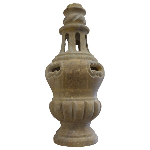 Matt Light Yellow Limestone AliBaba lantern