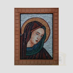 Virgin Mary Marble Stone Mosaic Art