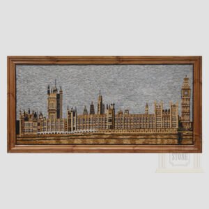 Houses of Parliament Marble Stone Mosaic Art