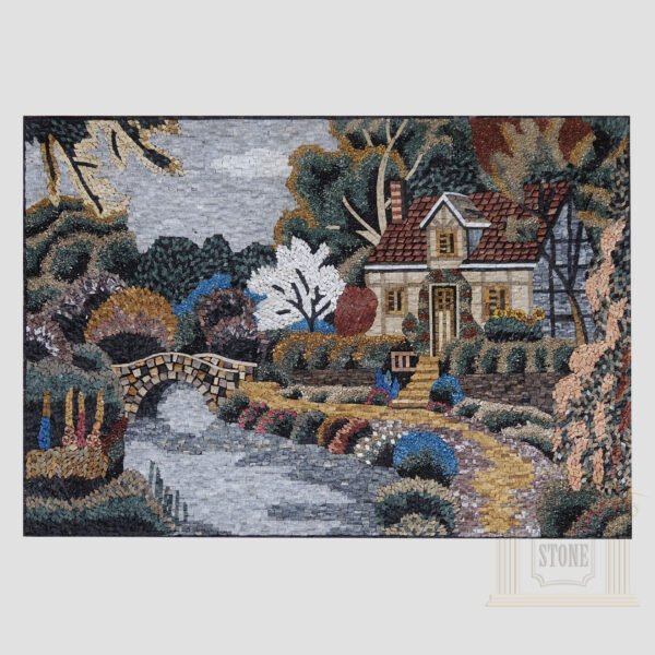 Granddad House Marble Stone Mosaic Art