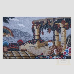 Greece Marble Stone Mosaic Art