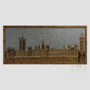 Houses of Parliament Marble Stone Mosaic Art