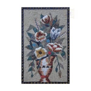 Autumn Leaves Mable Stone Mosaic Art