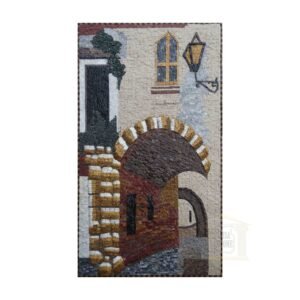 Damascus Old Town Marble Stone Mosaic Art