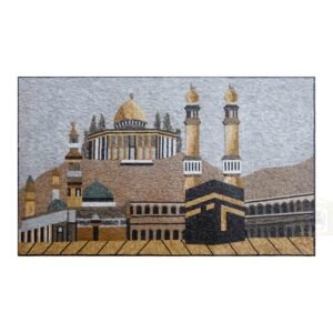 Islamic Kaaba Marble Stone Mosaic Art