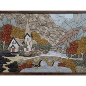 The old church 3D Mosaic Art