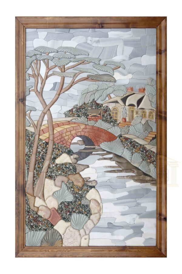 Down by the riverside 3D Mosaic Art