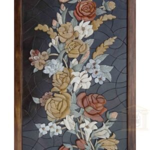 Unique 3D Mosaic Flower Bouquet in the Dark