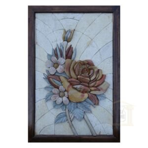 Right Damascena 3D Marble Stone Mosaic Art