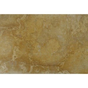 Glazed polished Dark Yellow limestone