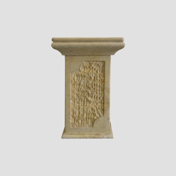 Glazed polished Limestone Wash Basin