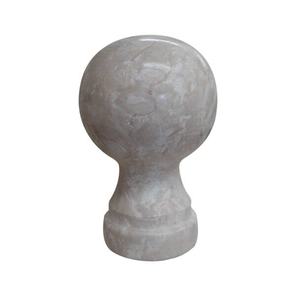Crema Marfil Lime Stone Finial Balls - Image 3