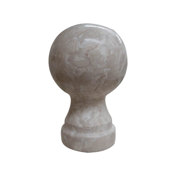 Crema Marfil Lime Stone Finial Balls - Image 4