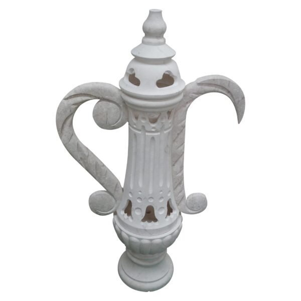 Limestone Handcrafted Coffee Pot Arabic Dallah - Image 3