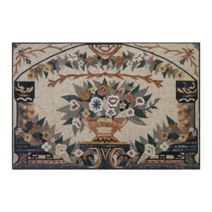 Floral ornament panel Marble Stone Mosaic Art