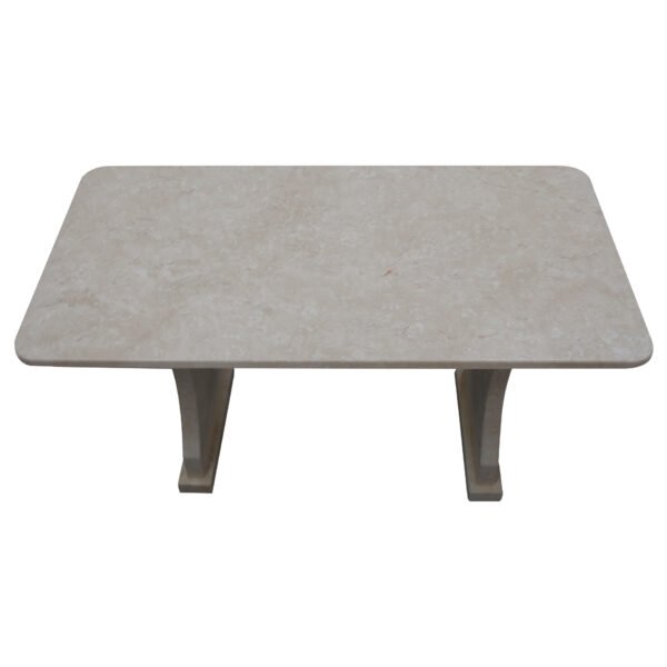 Garden White Stone Table, TA-018, 1