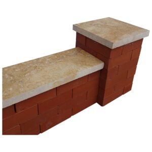 Dark yellow Pier Caps & Wall Coping