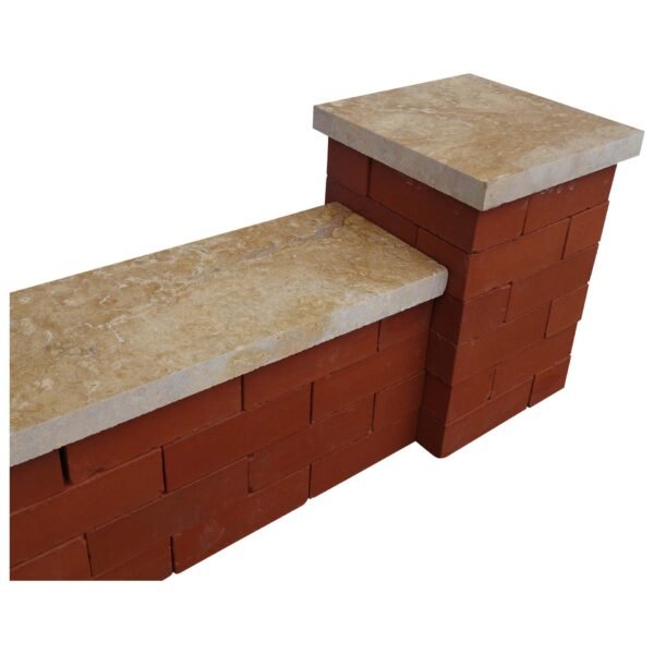 Dark yellow Pier Caps & Wall Coping