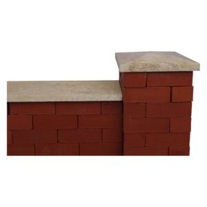 Light yellow Pier Caps & Wall Coping