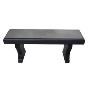 Black Basalt stone Bench