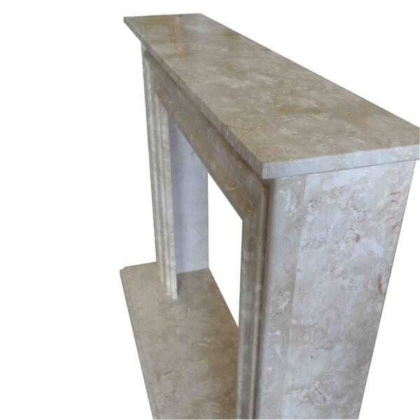 Crema Marfil Fireplace surround 4