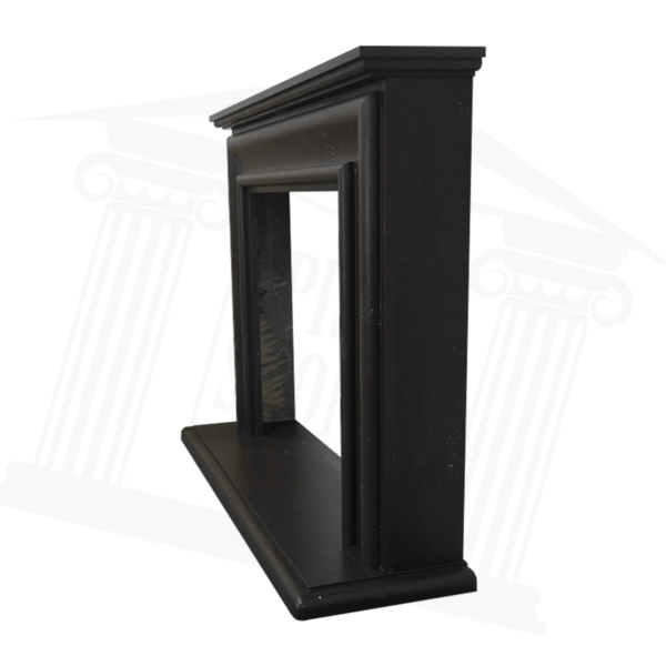 Black Fireplace Surround