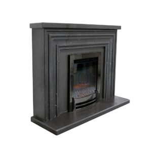 Black Basalt Fireplace Surround