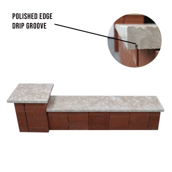 Crema coping Polished