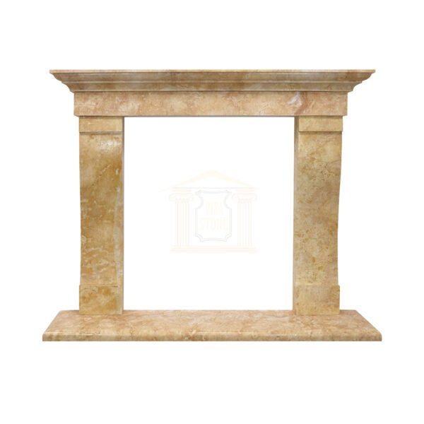 Dark yellow Fireplace front