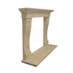 Light yellow Fireplace -side
