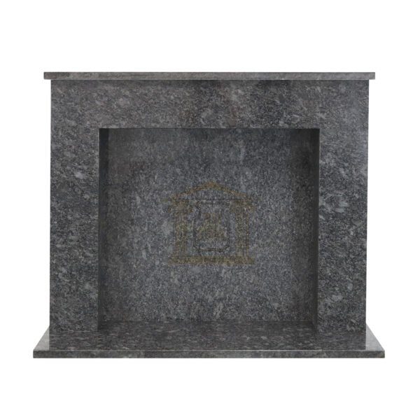 Steel Grey Granite Fireplace Surround