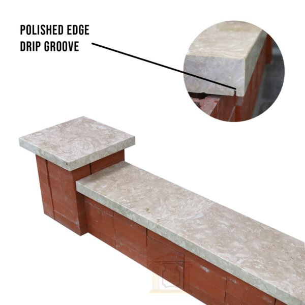 Crema coping stone Polished