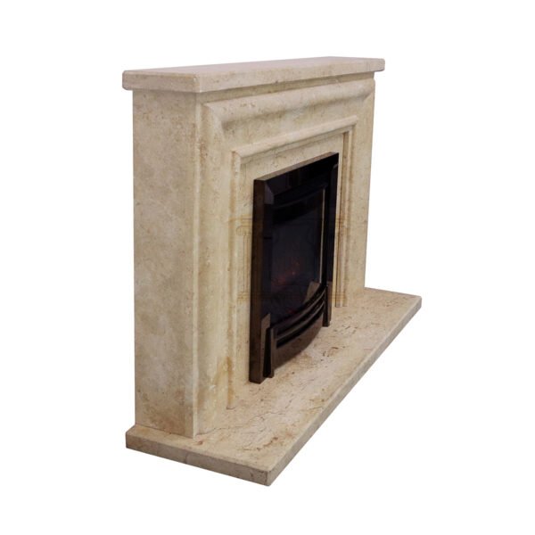 Cornish Light Yellow Fireplace Surround - Image 2