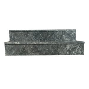 Grey Veined Marble Steps