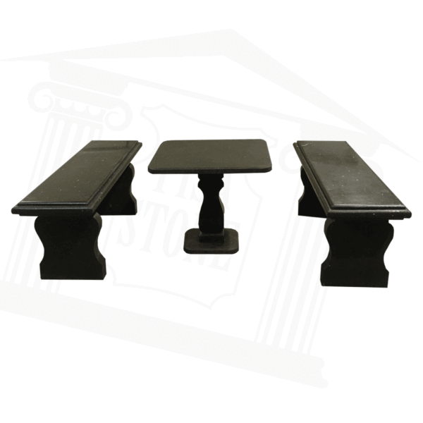 Garden Table and Bench Set - Image 5