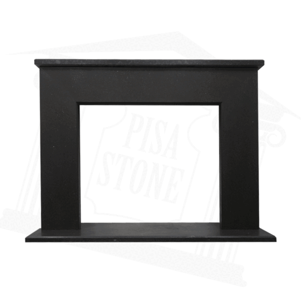 Square Stone Fireplace Surround - Image 3