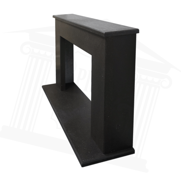 Square Stone Fireplace Surround - Image 4