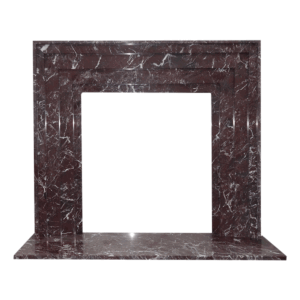 Rosso Levanto Marble Fireplace Surround