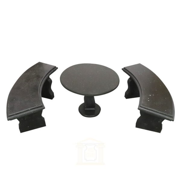 Garden Table and Bench Set - Image 8