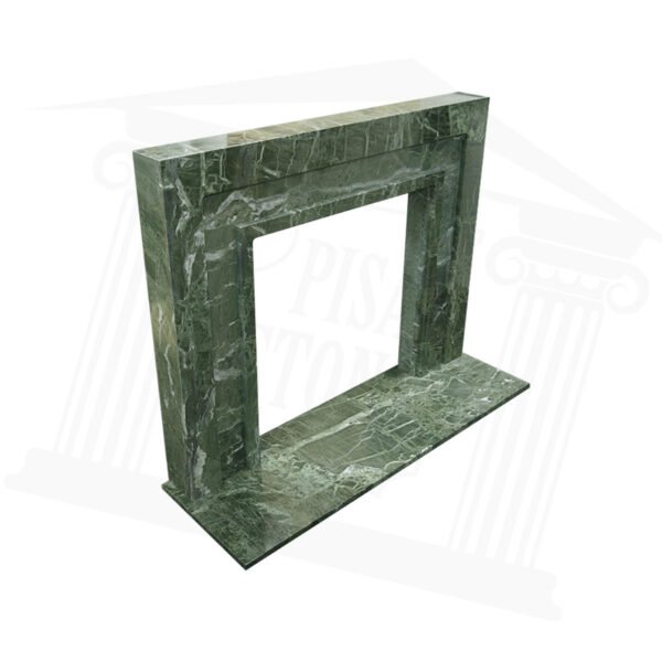 The Manhattan Green Marble Fireplace Surround