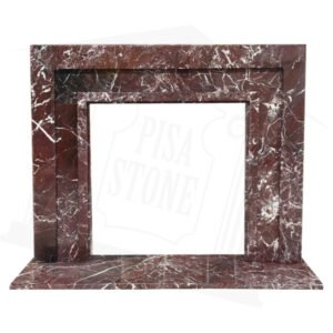 The Manhattan Rosso Levanto Fireplace Surround